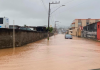 Cidades de SC registram pontos de alagamentos por causa da chuva
