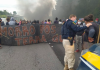 Protesto de indígenas é realizado na BR-101 no Morro dos Cavalos