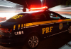 Acidente envolvendo dois carros e uma moto é registrado na BR-101