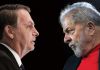 Data Folha coloca Lula e Bolsonaro no segundo turno
