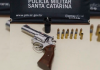 Com arma de uso permitido, homem é preso por porte ilegal
