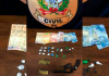 Polícia civil prende suspeito de tráfico e apreende arma, munições e drogas em Santa Rosa do Sul