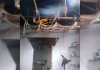 Casa é atingida por incêndio no bairro Coloninha em Araranguá