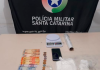 Polícia militar apreende quase meio quilo de cocaína na Vila Batista em Araranguá