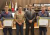 Bombeiros recebem homenagem da Câmara de Vereadores de Araranguá