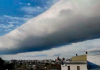 Nuvem rolo surge com avanço da frente fria nos vizinhos de SC; veja detalhes