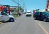 Araranguá: colisão entre carros deixa uma pessoa ferida no bairro Coloninha
