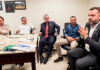 Deputado Tiago Zilli e prefeitos da Amesc apresentam demandas ao novo secretário de Infraestrutura