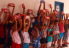 CRAS de Balneário Arroio do Silva recebe doação de bombons do Corpo de Bombeiros de Araranguá