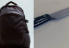 Aluno é flagrado com faca na mochila em Sombrio
