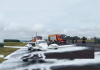 Avião de transporte aeromédico faz pouso de emergência em Lages, Santa Catarina