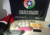 Polícia Militar prende pai e filho por tráfico de drogas em Araranguá