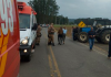 Turvo: Adolescente cai de trator de dois metros de altura e acaba socorrido pelo Sarasul
