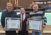 Câmara concede Moção de Reconhecimento aos motoristas da APAE, Fabiano e Lourival