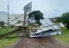 Vento e chuva geram danos na AMESC