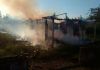 Casas em Araranguá e Balneário Arroio do Silva são consumidas por incêndio