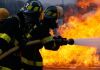 Bombeiros atendem ocorrência de Incêndio em posto de saúde na Cidade Alta em Araranguá