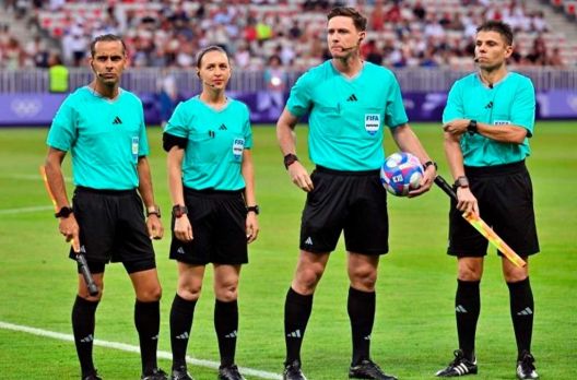 Ramon Abatti apita final do futebol nas Olimpíadas 2024