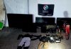 Televisores são recuperados pela Polícia Militar em Balneário Arroio do Silva