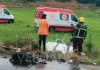 Acidente em Nova Veneza deixa homem ferido e mata mulher