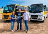 Renovação da frota municipal: Dois ônibus 0km adquiridos para o transporte escolar