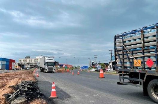 (VIDEO) Está andando: Obra no antigo trecho da BR 101 em Araranguá começará em abril