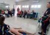 Cuidadores do Acolher e Cuidar recebem treinamento do SAMU em Araranguá