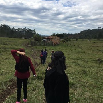 Balneário Gaivota: Idosos resgatam memórias em passeio