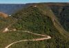 Pavimentação em concreto da Serra do Faxinal está 85% concluída