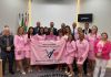 Rede Feminina abre o Outubro Rosa na Câmara Municipal de Balneário Arroio do Silva