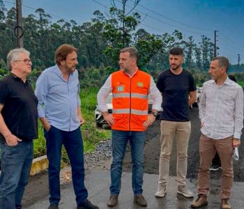Deputado Tiago Zilli anuncia mais de R$ 1 milhão para concluir pavimentação do Acesso Sul em Araranguá
