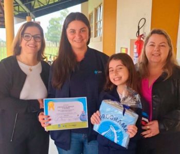 Programa SAMAE na Escola entrega certificados a finalistas do Concurso de Desenho e Redação 2025