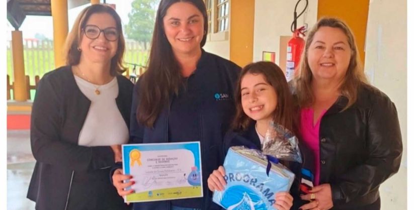 Programa SAMAE na Escola entrega certificados a finalistas do Concurso de Desenho e Redação 2025