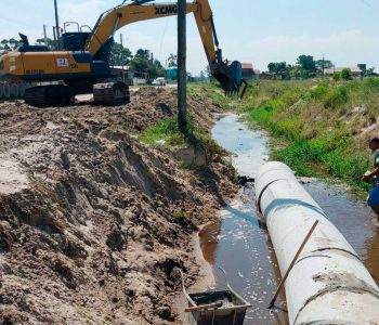 Obras do Acesso Sul em andamento