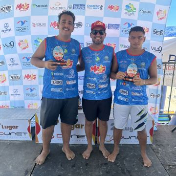 Balneário Gaivota foi palco da etapa do Catarinense de Futevôlei