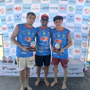 Balneário Gaivota foi palco da etapa do Catarinense de Futevôlei