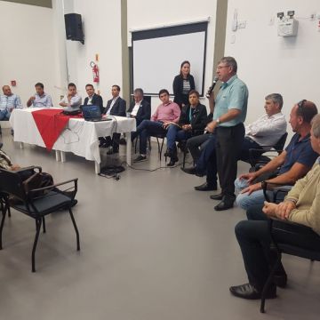 Barragem do Rio do Salto pauta reunião em Turvo