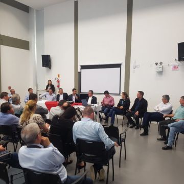 Barragem do Rio do Salto pauta reunião em Turvo