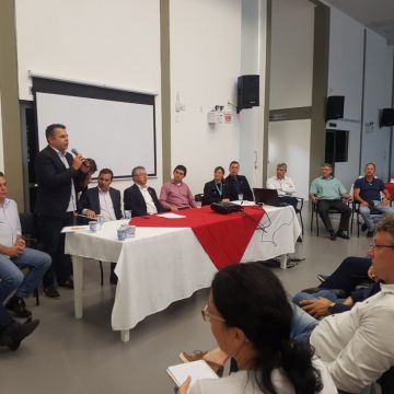 Barragem do Rio do Salto pauta reunião em Turvo