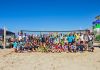 O Open de Vôlei de Praia da Base Taça Sicredi reúne diversos atletas na orla central