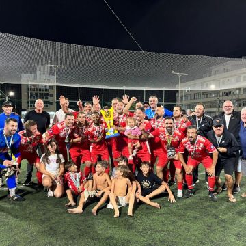 Novo Paraíso conquista o título do Veterano 40+ na Taça KasaPisos e Copa Contato Internet