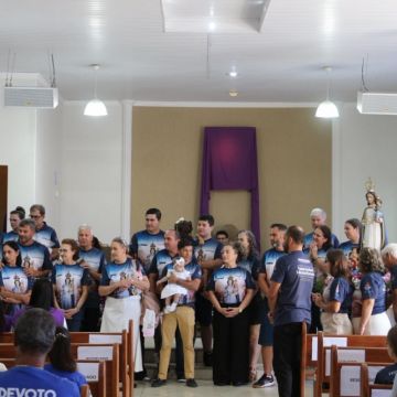 Santuário Nossa Senhora Mãe dos Homens inicia peregrinação pelas comunidades de Araranguá rumo à 178ª Romaria e Festa