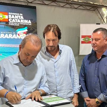 Governo autoriza obra da ciclovia na SC-447