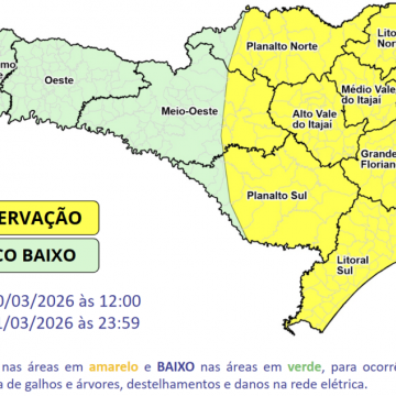 Veja a previsão do tempo para esta segunda-feira (30)