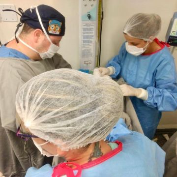 Menina é salva em cirurgia inédita no HRA