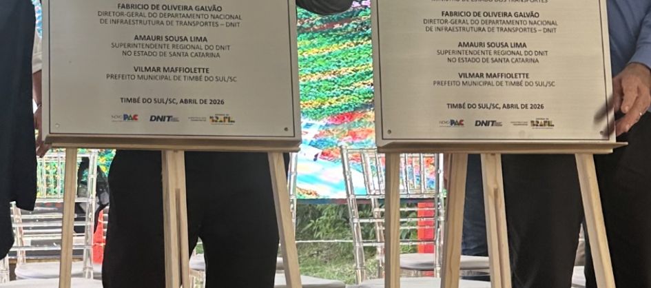 Dia marcante para Timbé do Sul e região