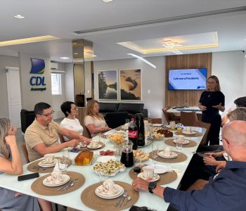 CDL de Araranguá realiza segunda edição do Café com a Presidente