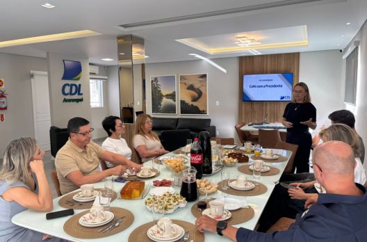 CDL de Araranguá realiza segunda edição do Café com a Presidente