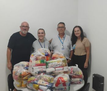 Torneio de tênis une esporte e solidariedade e arrecada cestas básicas no Arroio do Silva