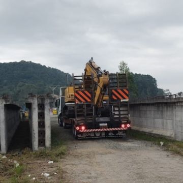4ª Ponte: obras começam e canteiro já é instalado em Araranguá